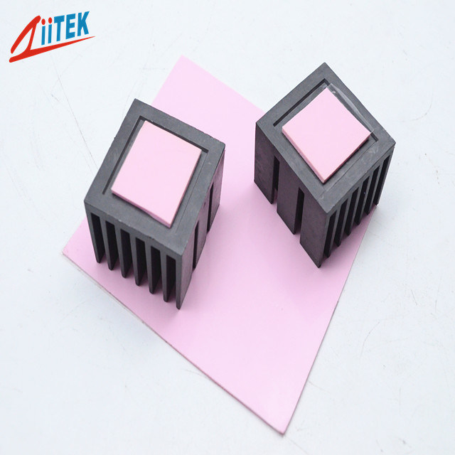 Silicone Thermal Pad Blue Wholesale Silicone Rubber Thermal Insulation Pad Thermal Silicone Pad With Adhesive For 5G Base Stations