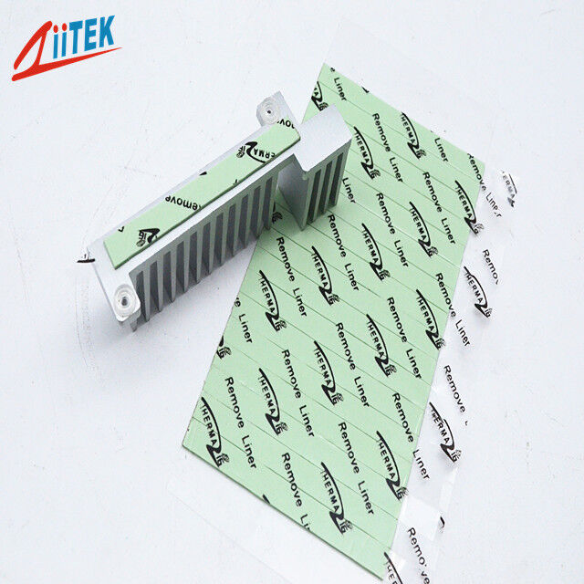 Coussin de refroidissement pour composants électroniques, remplissage d'espace en Silicone thermique, coussin isolant conducteur à absorption thermique pour serveurs AI