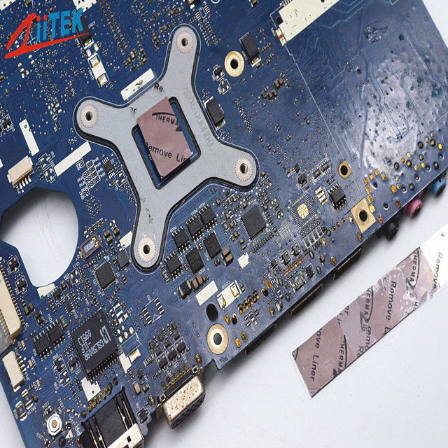 Épaisseur thermique de la protection 0.25-5.08mm de silicium de Garnet Telecommunication Hardware Naturally Tacky 6,2 W