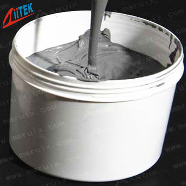 Dissipation thermique à haut rendement Pâte thermique CPU gris Pâte thermiquement conductrice de graisse de silicone