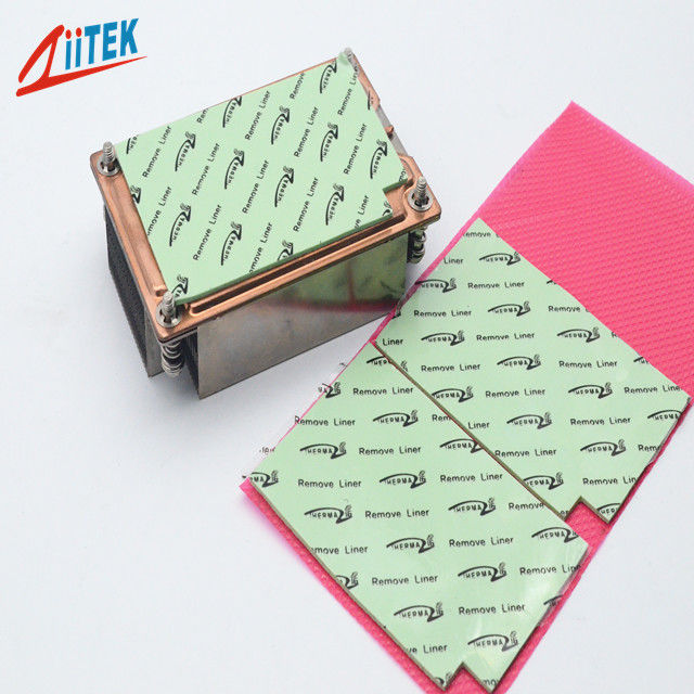 Tampon thermique conducteur de 1,5 W/MK, Ziitek, matériaux d'interface thermique, TIF100, coussinets de transfert de chaleur