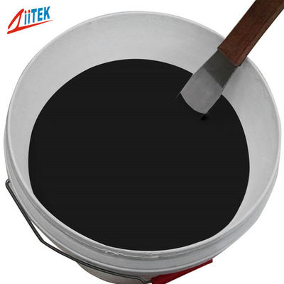 Collage époxy thermique solide noir et terne résistant à l'eau à haute température pour la mise en pot de composants électroniques