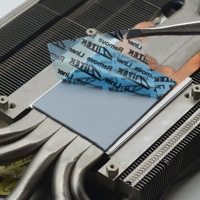Le silicone de remplisseur d'espace thermique protège la conductivité thermique élevée de taille faite sur commande 8.5W/mK pour le refroidissement des appareils électroniques