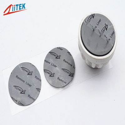 8W/mK 1,0 mm Pad de silicone thermiquement conducteur pour batterie EV CPU GPU