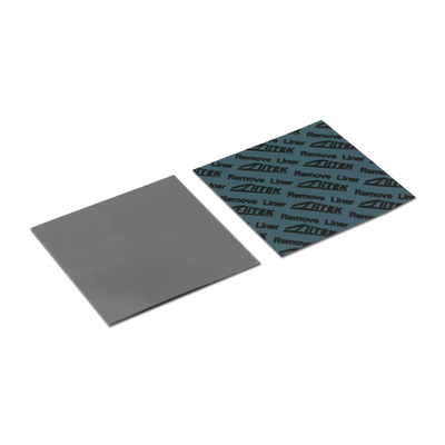 Pad d'isolation thermique en silicone pour Gpu Cpu Pad de refroidissement de 0,5 mm à 5,0 mm avec un revêtement adhésif naturel ne nécessitant aucun revêtement adhésif supplémentaire