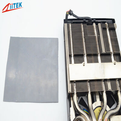 Coussin thermique en silicone découpé à haute conductivité thermique, CPU à épaisseurs multiples, pour processeurs AI, serveurs AI