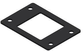 Matériau moussant de Silicone noir d'isolation phonique d'amortissement pour les avions, les Trains à grande vitesse, les Automobiles