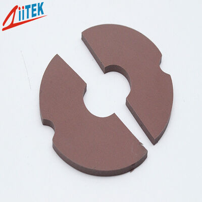 Coussin thermique en silicone durable offrant une excellente conductivité thermique et une excellente isolation électrique pour les composants électroniques