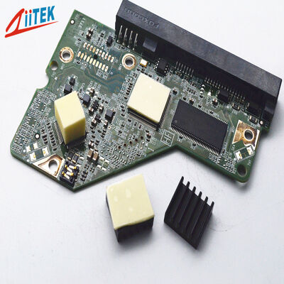 Matériau d'interface thermique à base de Silicone pour coussin thermique CPU, ignifuge et densité de 2.9 grammes par centimètre cube