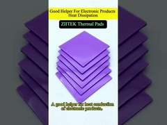 Silicone thermiquement conducteur personnalisé en gros pour le refroidissement du processeur GPU